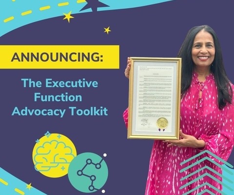 ExQ, launches the Executive Function Advocacy Toolkit!